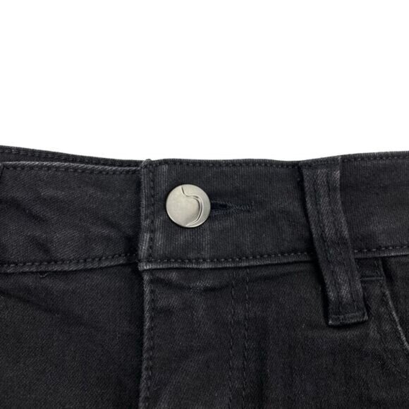 NWT JOE'S JEANS Merida Cut Off Denim Short Sz 26 Washed Black - Picture 3 of 9